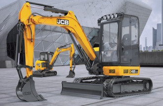 Kurzheckbagger JCB 48Z-1 Baden-Baden