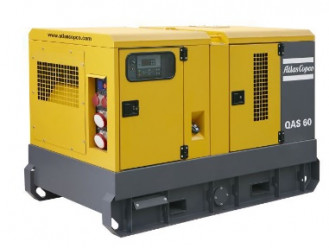Atlas Copco QAS 60 Pd Stromaggregat mobil Lahr Schwarzwald