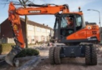 Kurzheck Mobilbagger Doosan DX165 W-5 Schwäbisch Hall