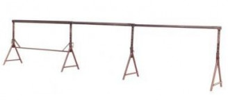 Putzrüstbock 0.5-0.9m verstellb B=1.5-4.2m lackiert 