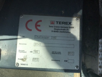 Challenger C3160 Terex Demag