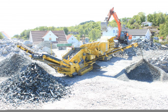 Keestrack K3 (Combo) / 2-Deck Grobstücksiebanlage auf Raupe, 17-18To