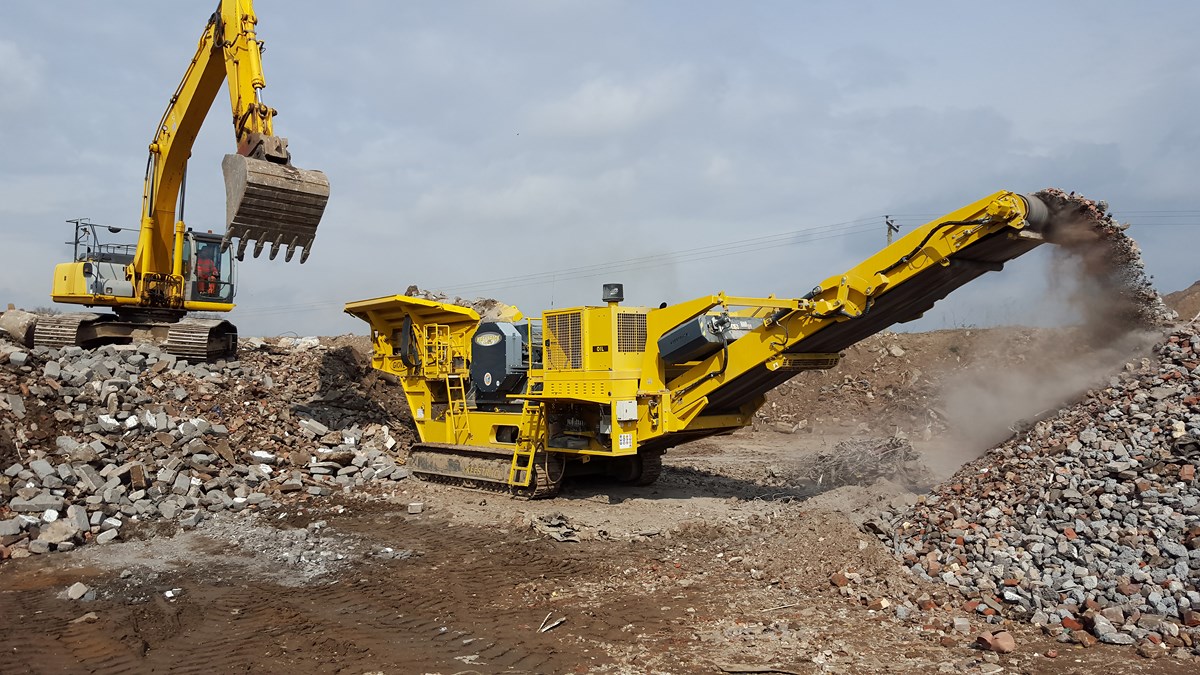 Backenbrecher Keestrack B5 (Giove), 55 To  mieten