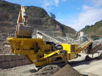 Backenbrecher raupenmobil Keestrack B4 (Apollo), 44To  