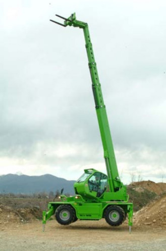 Teleskopstapler Merlo Roto 18 m 5 to 
