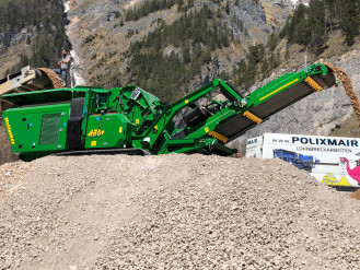 Prallmühle raupenmobil I34 R McCloskey