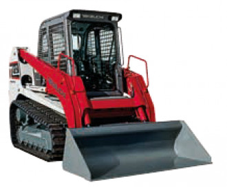 Takeuchi TL 12 mit 6-Wege-Schild und Lasersteuerung 