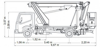 20,10 m LKW- Arbeitsbühne  Aschaffenburg