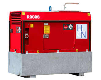 Stromerzeuger 15 kVA inkl. 800 l Tank Stromaggregat Bensheim