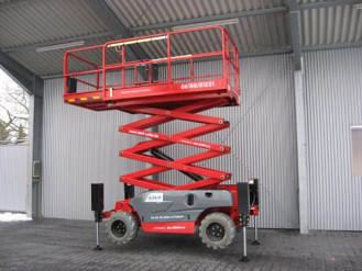Allrad-Scherenarbeitsbühne 10,45 m Hanau