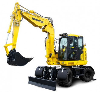 Mobilbagger PW118 MR-11 Komatsu 
