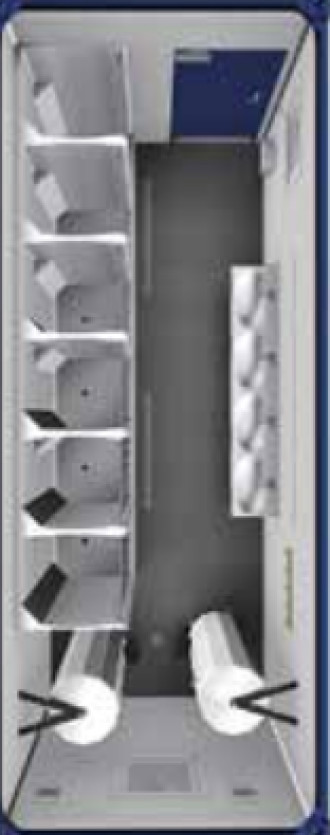 Duschcontainer DU 20‘ (6 m) Germering
