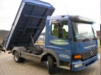 LKW Dreiseitenkipper MB 818 Atego 7,5 t