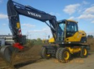 Radbagger Volvo EW 140 D Neumarkt in der Oberpfalz