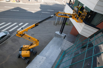 Gelenk Teleskop Arbeitsbühne Allrad 16.00m