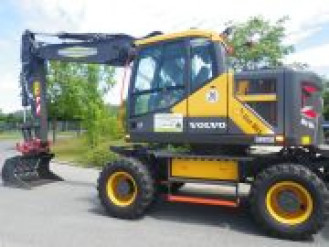 Radbagger Volvo EWR 170 E Neumarkt in der Oberpfalz