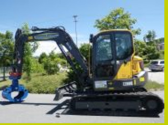 Bagger mit Sortiergreifer Volvo Neumarkt in der Oberpfalz