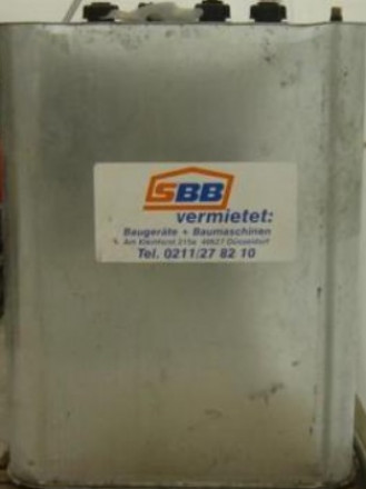 Plastikowy / metalowy dwuścienny zbiornik oleju opałowego 