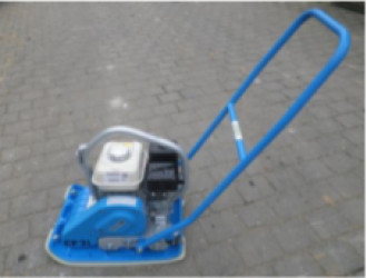 Rüttelplatte Weber 80 kg