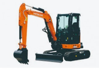 Minibagger Hitachi ZX 38 U Kurzheck Aschaffenburg