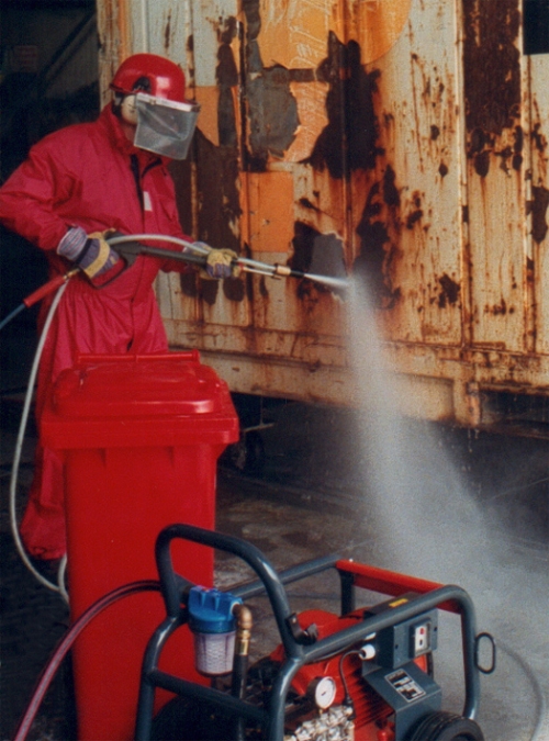 Wasser-Sandstrahler Oertzen Tornado 035 / 10m Saugschlauch  mieten