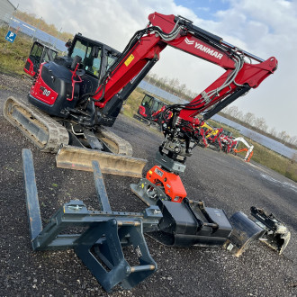 Minibagger Yanmar Vio80 2PB - Tiltrotator OQ45-5 Neuwied