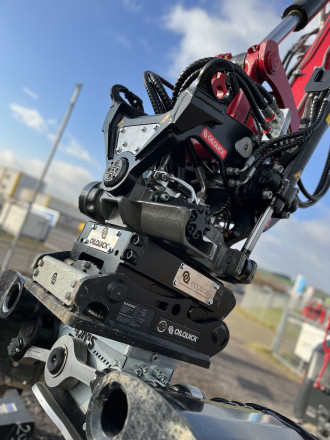 Minibagger Yanmar Vio80 2PB - Tiltrotator OQ45-5