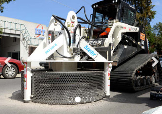 Kanaldeckelfräse Stehr SKF 950 