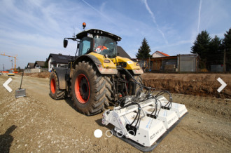 Stehr SBV 160-3 Plattenverdichter Anbaugerät für Walzenzug, Traktoren und Grader 