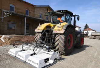 Stehr SBV 160-3 Plattenverdichter Anbaugerät für Walzenzug, Traktoren und Grader