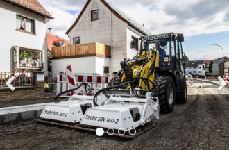 Stehr SBV 160-2 Anbauverdichter für Radlader und Kompaktlader 
