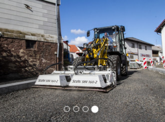 Stehr SBV 160-2 Anbauverdichter für Radlader und Kompaktlader