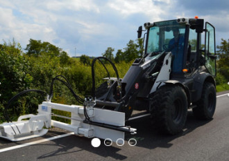 Stehr SBV 80 HS 1 Anbauverdichter Bankettverdichter Radlader 