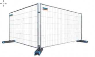 Bauzaun Elemente, mobilzaun, 