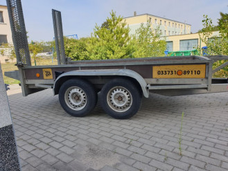 Baumaschinentransportanhänger NL 2020 kg
