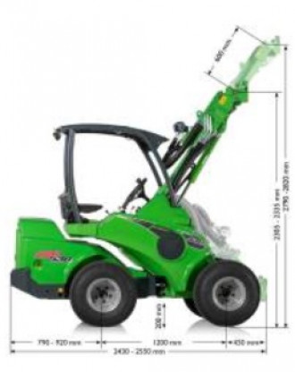 Radlader AVANT 530  Aachen