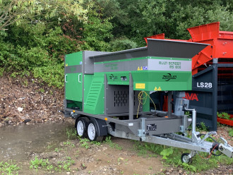 Trommelsiebanlage Zemmler MS 1000