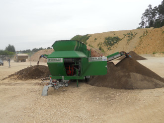 Trommelsiebanlage Zemmler MS 1600 (Doppeltrommel)