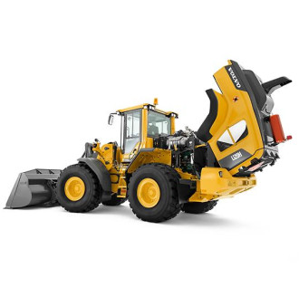 Volvo L120H mit Schaufel Inhalt 9,5 m³ 