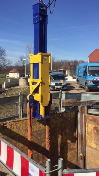 SBH Hydralifter / ziehen von Verbauplatten 