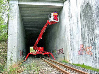 Raupenbühne 25,00 m 