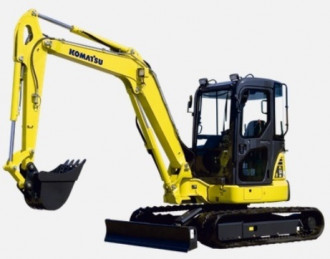 Komatsu PC 55 MR-3 Kurzheckbagger 