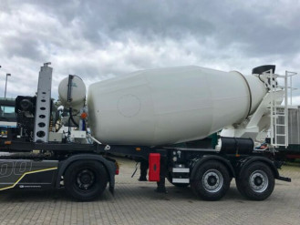 EUROMIX MTP 10 cbm Betonmischer Auflieger