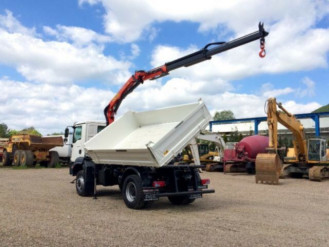 MAN TGM 18.320 4x4 Dreiseitenkipper Meiler + Kran Palfinger PK 11.001 SLD 3