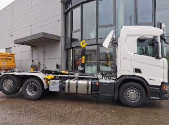 Scania R460B6x2*4NB Hyva Abrollkipper 