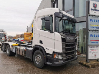 Scania R460B6x2*4NB Hyva Abrollkipper