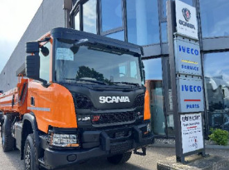 Scania P320B4x4HZ Meiller LKW Winterdienst