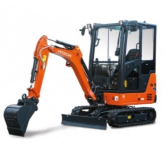 Minibagger Hitachi ZX 19 mit Drehmotor Aschaffenburg