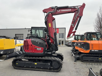 Yanmar SV100-2A-2PB Kettenbagger mit Verstellausleger Neustadt an der Weinstraße