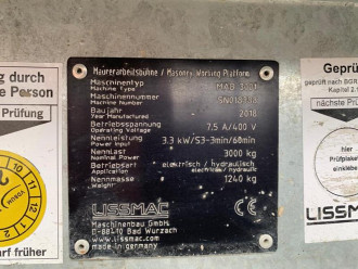 Lissmac Maurerbühne MAB 3001 
